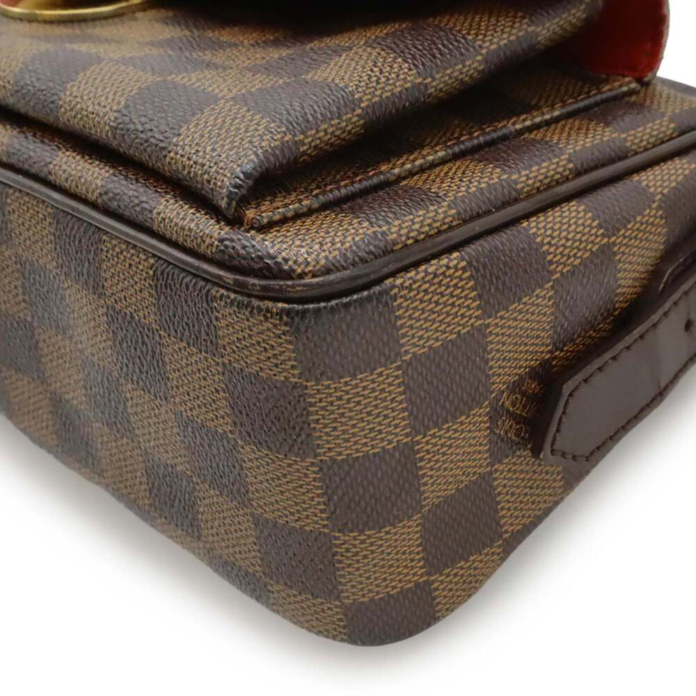 LOUIS VUITTON Authentic Brown Damier Shoulder Bag - Picture 4 of 10